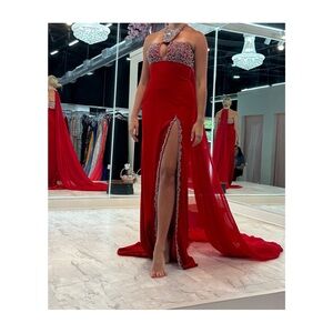 National level Jovani Couture Evening Gown